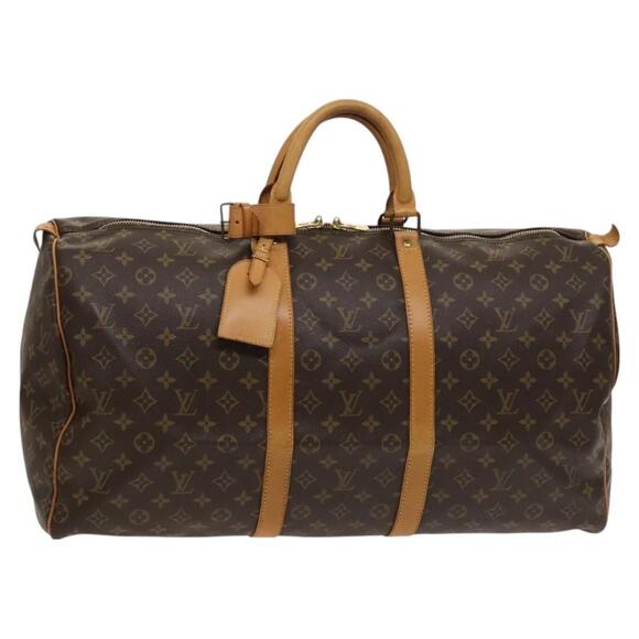 LOUIS VUITTON Monogram Keepall 55 Boston Bag M41424 - Picture 1 of 16